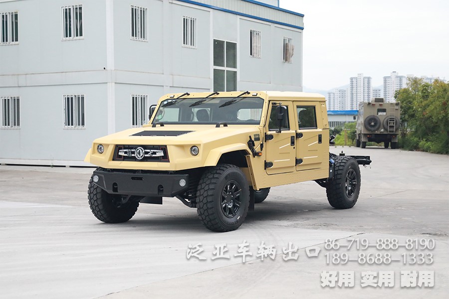 东风猛士M50沙漠黄越野专用车底盘